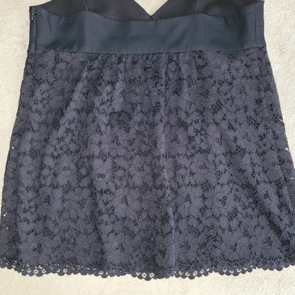 Club Monaco black lace babydoll top size 6 - Picture 9 of 13